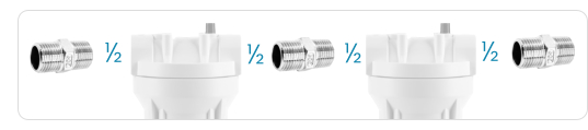 1/2 inch NPT Threaded